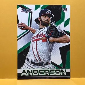 2021 Topps Fire #84 IAN ANDERSON Base Rookie RC Atlanta Braves